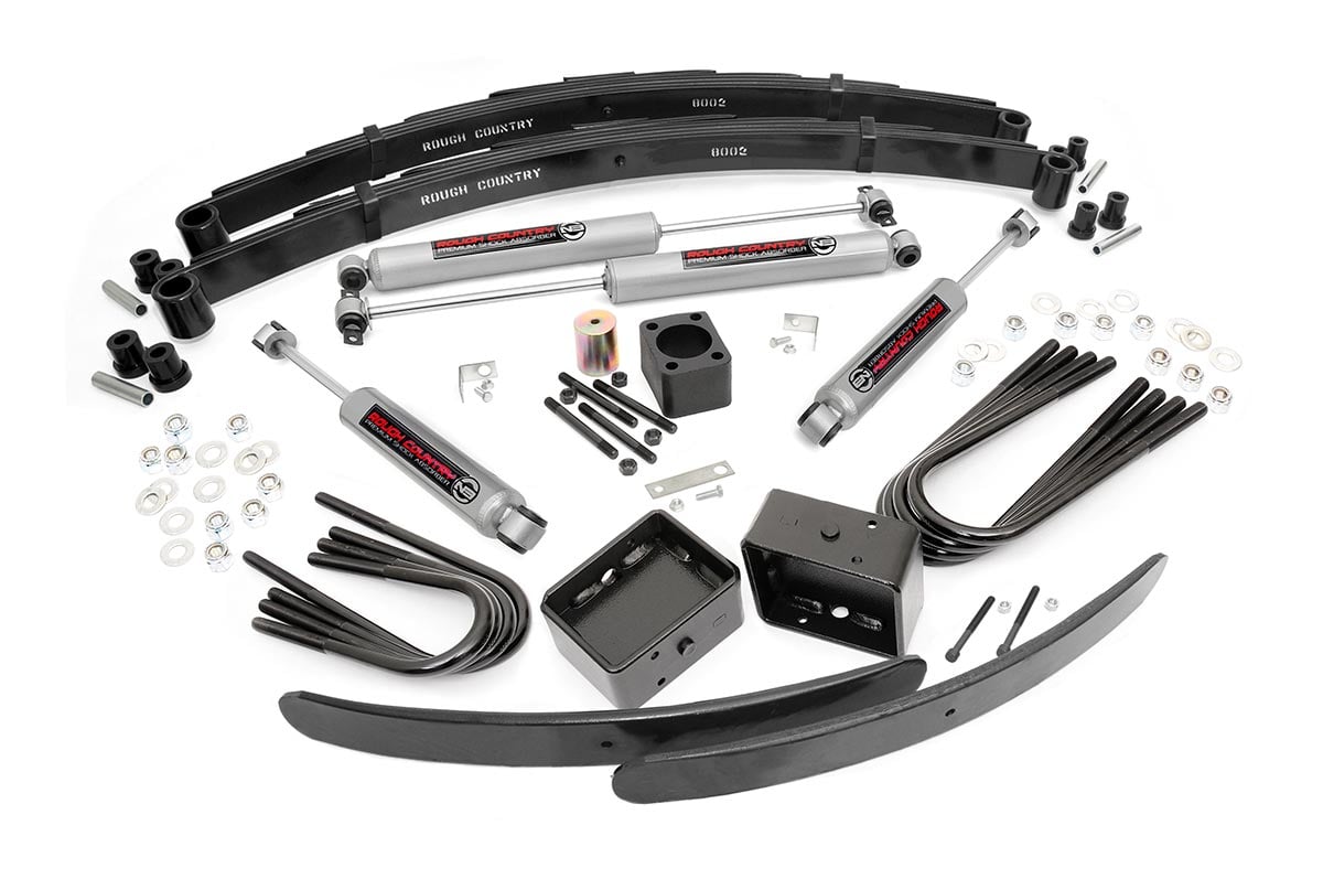 Chevrolet K30 Suspension Lift Kit - Rear - Rough Country - 6 Inch Lift Kit - '77-'86